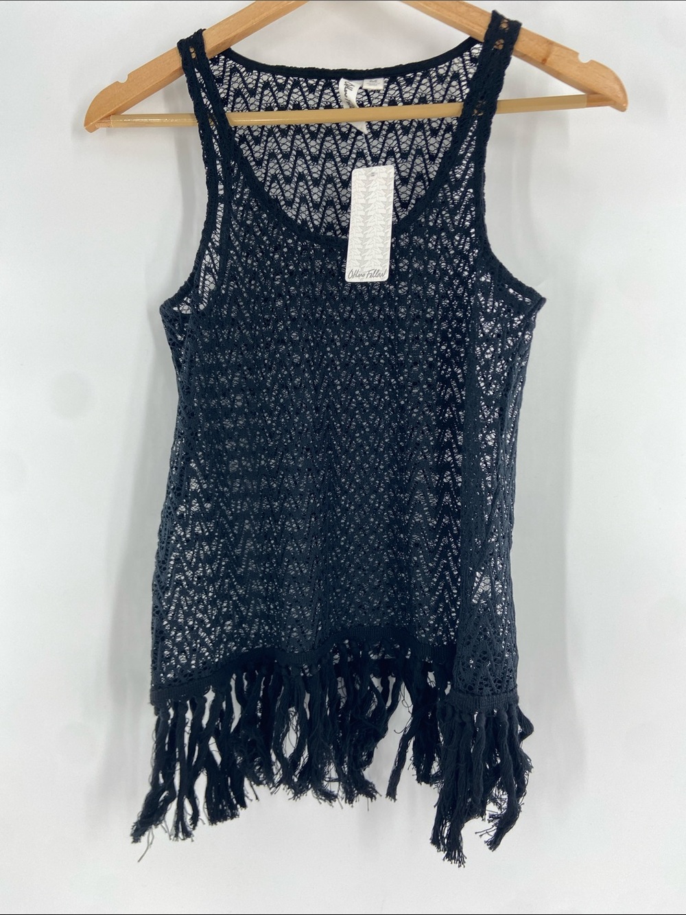 Others Follow Black Sleeveless Top Size M NWT